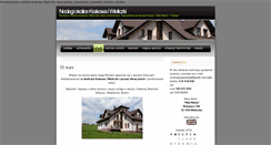 Desktop Screenshot of noclegi-okolice-krakowa.pl