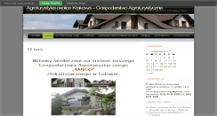 Desktop Screenshot of agroturystyka.noclegi-okolice-krakowa.pl